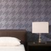 HOUNDSTOOTH ALLOVER WALL STENCIL